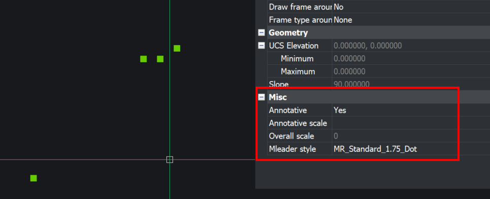 BricsCAD Annotation Scale Missing